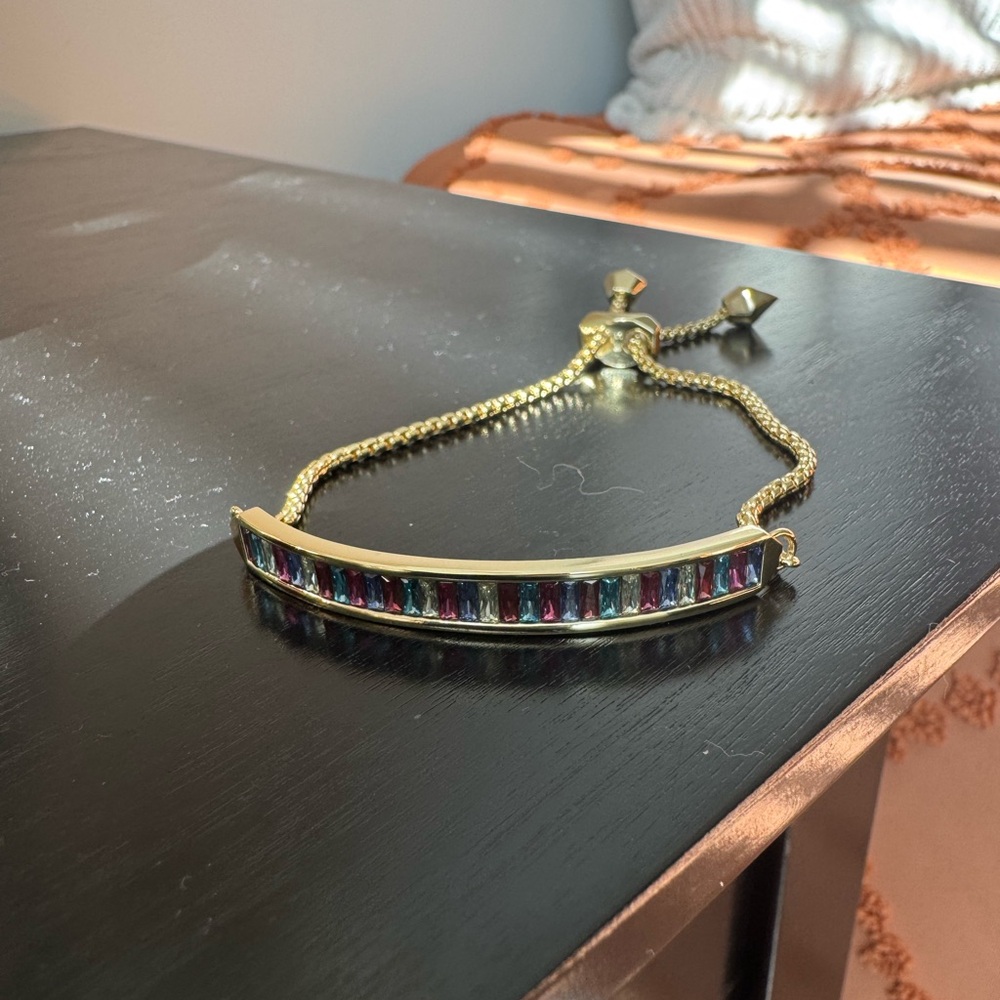 Kendra Scott Gold Multicolor Bracelet
